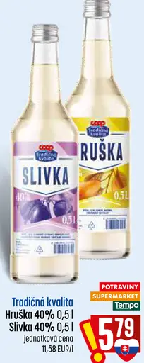 COOP Tradičná kvalita slivka 40 %