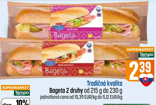 COOP Tradičná kvalita bageta