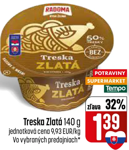 Radoma Treska zlatá
