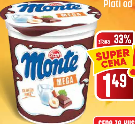 Monte MEGA dezert