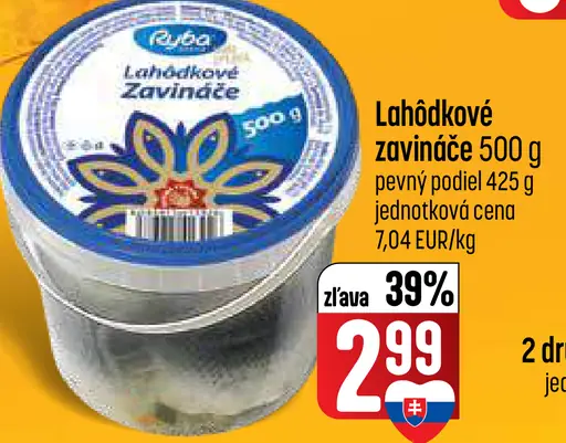 Lahôdkové zavináče