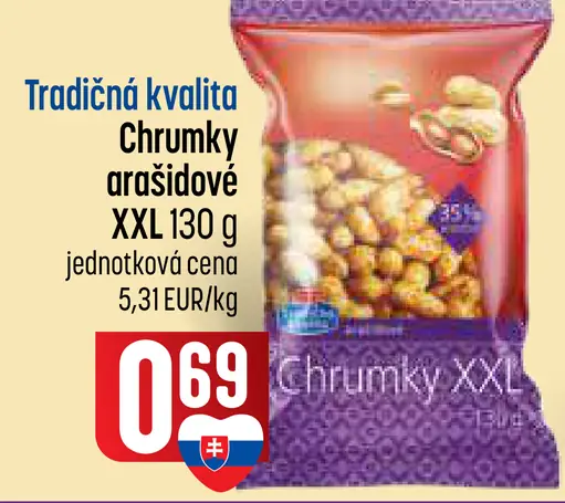 Chrumky arašidové
