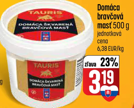 Domáca bravčová masť