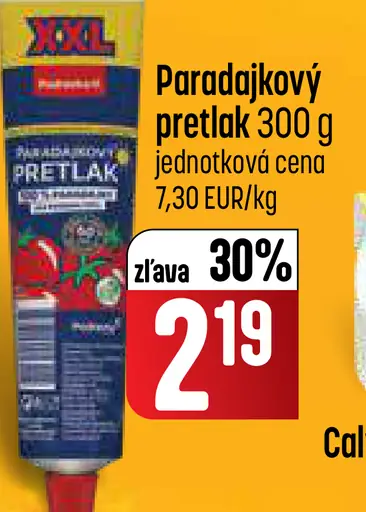 XXL paradajkový pretlak