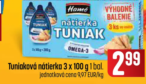 Hamé Tuniaková nátierka