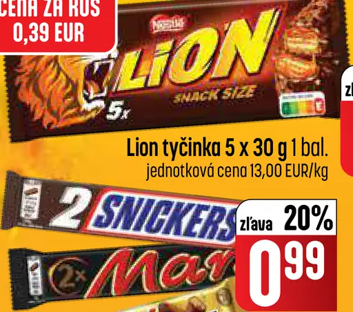 Lion tyčinka
