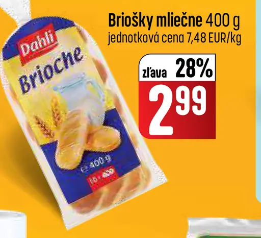 Dobi Brióske mliečne