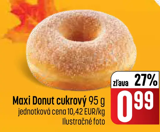Maxi Donut cukrový