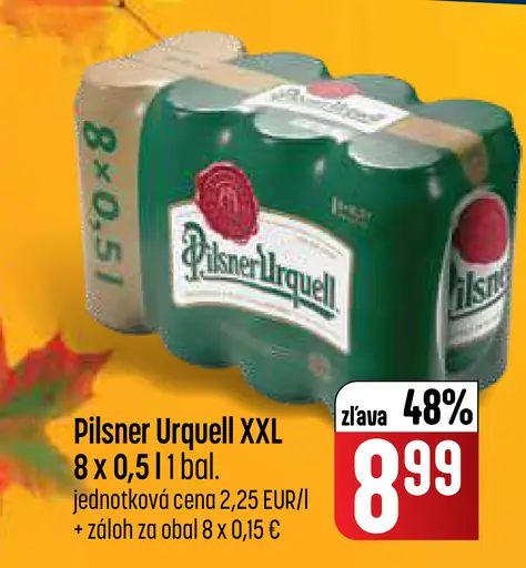 Pilsner Urquell plechovka