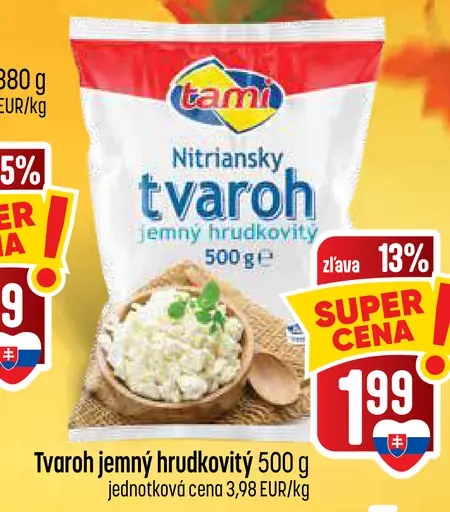 Tami tvaroh nitriansky jemný hrudkovitý