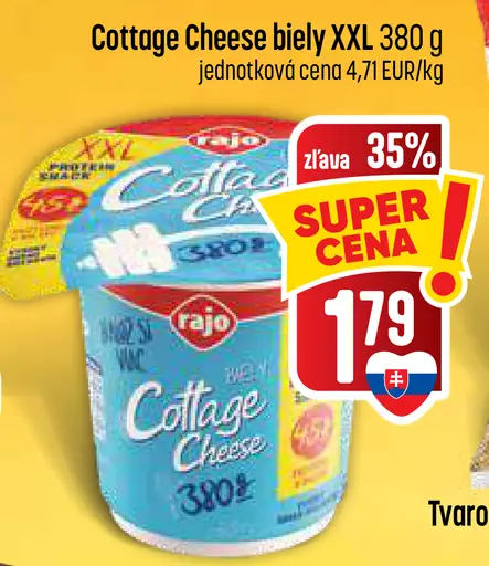 Rajo Cottage Cheese XXL biely
