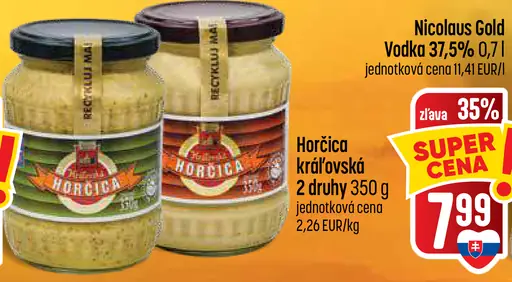 Horčica kráľovská plnotučná