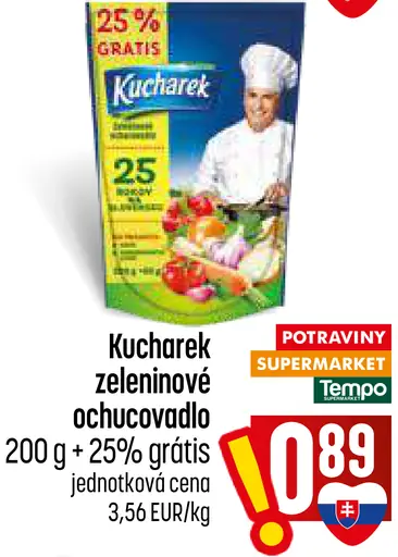 Kucharek Zeleninové ochucovadlo