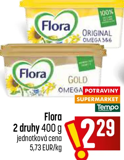 Flora Original Omega 3&6, Flora Gold Omega 3&6