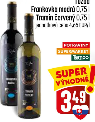 Tužba Frankovka modrá