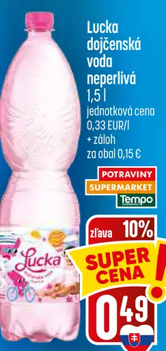 Lucka dojčenská voda