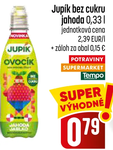 Jupik jahoda ovocie