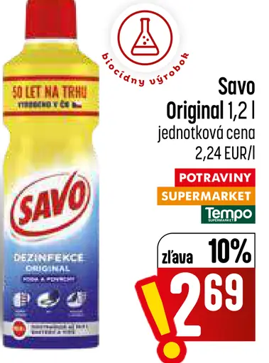 Savo Original dezinfekčný prostriedok