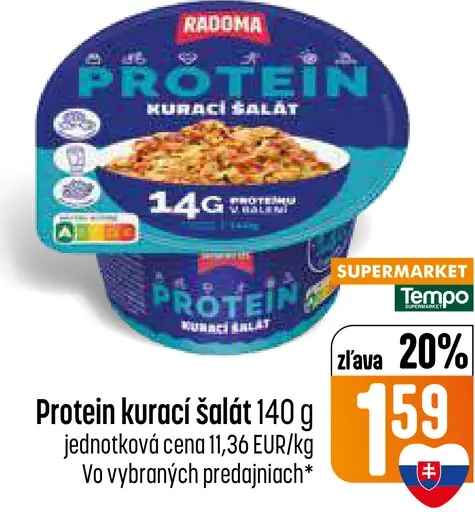 Radoma Proteín kurací šalát