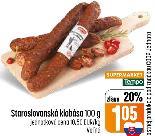 Staroslovanská klobása
