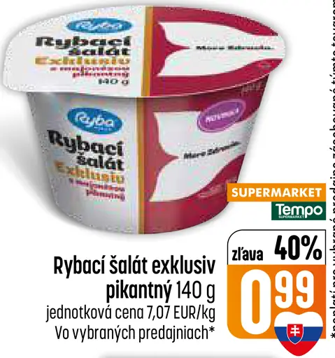 Ryba Rybačí šalát exkluziv pikantný