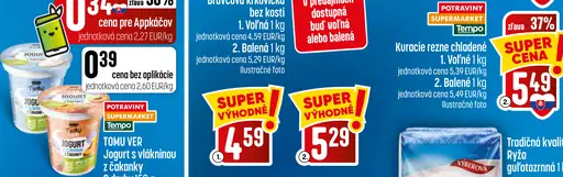 Tomu Ver jogurt s vlákninou z čakanky – 2 druhy
