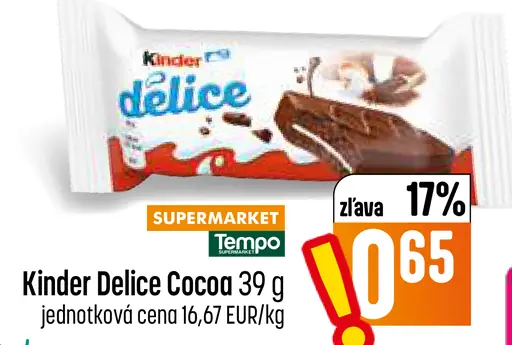 Kinder Delice Cocoa