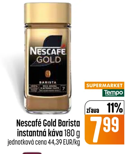 NESCAFÉ GOLD Barista, instantná káva