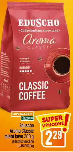 Eduscho Aroma Classic pražená mletá káva