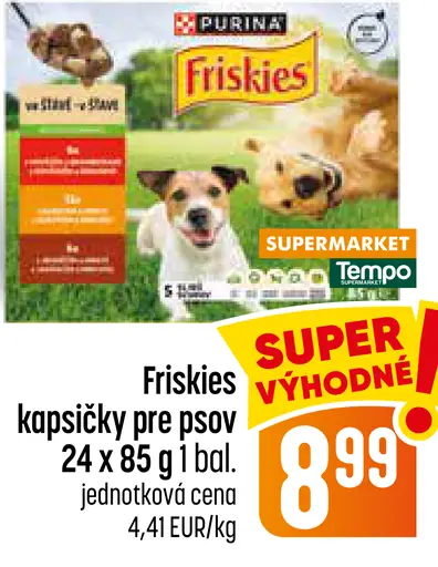 Friskies kapsička pre psov