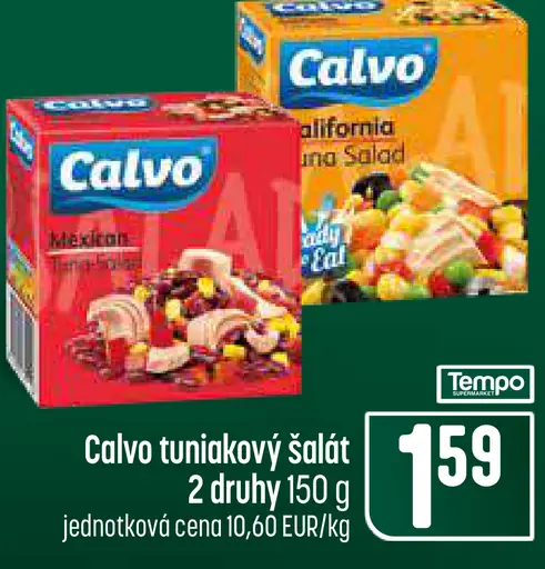 Calvo Tuniakový šalát