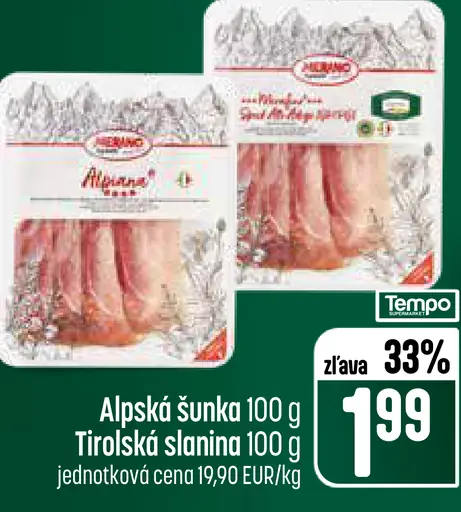 Alpská šunka