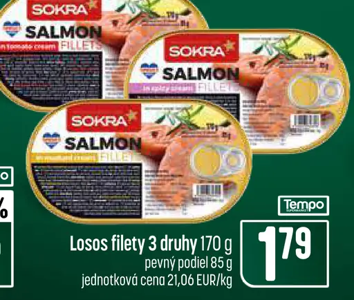 Sokra losos filety