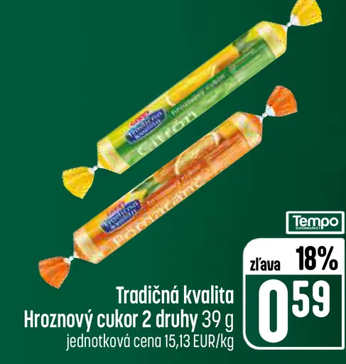 Tradičná kvalita hroznový cukor