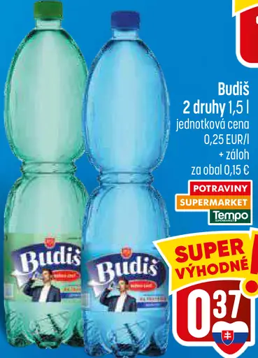Budiš minerálna voda
