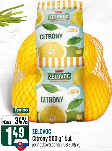 Zelovoc Citróny