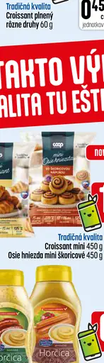 Tradičná kvalita Croissant mini
