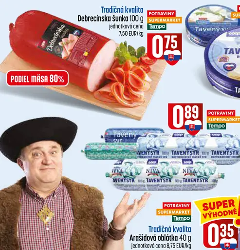 Tradičná kvalita Debrecínska šunka