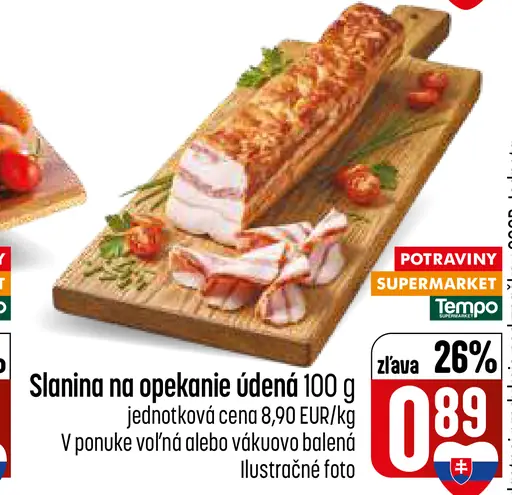 Slanina na opekanie