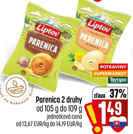Lipton Parenica 2 druhy