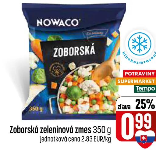 Nowaco Zoborská zeleninová zmes