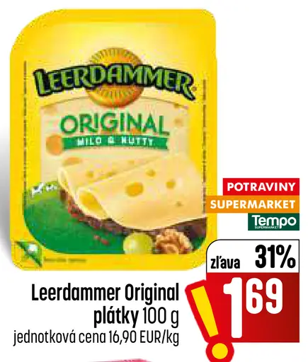 Leerdammer Original plátky
