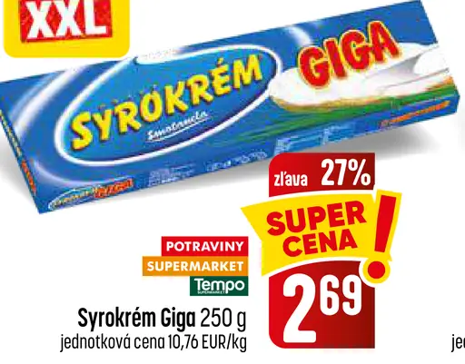 Syrokrém Giga