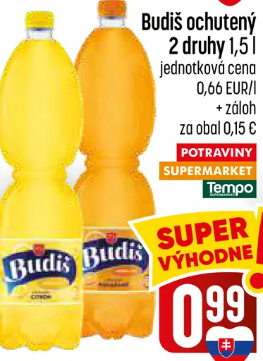 Budiš ochutený nápoj