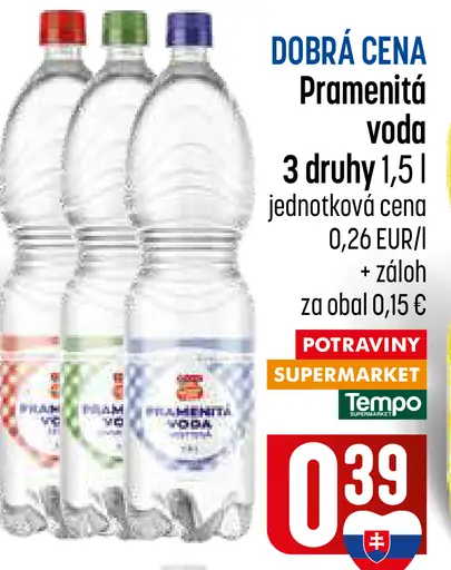 Pramenitá voda