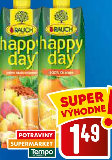 Happy Day džús 100 %