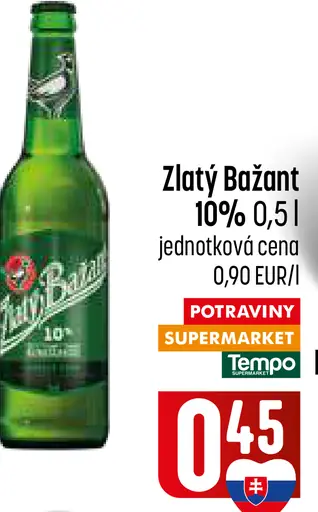 Zlatý Bažant 10%