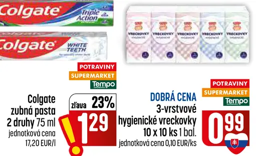 Colgate Zubná pasta