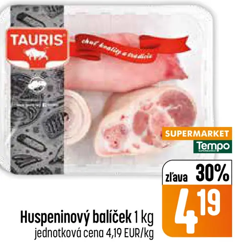 Huspeninový balíček