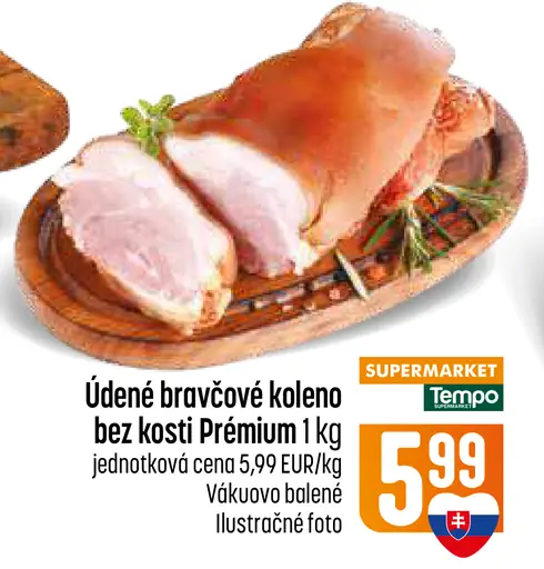 Údené bravčové koleno bez kosti prémium